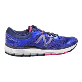 NEW BALANCE Low Top Trainers Blue Synthetic Womens UK 4