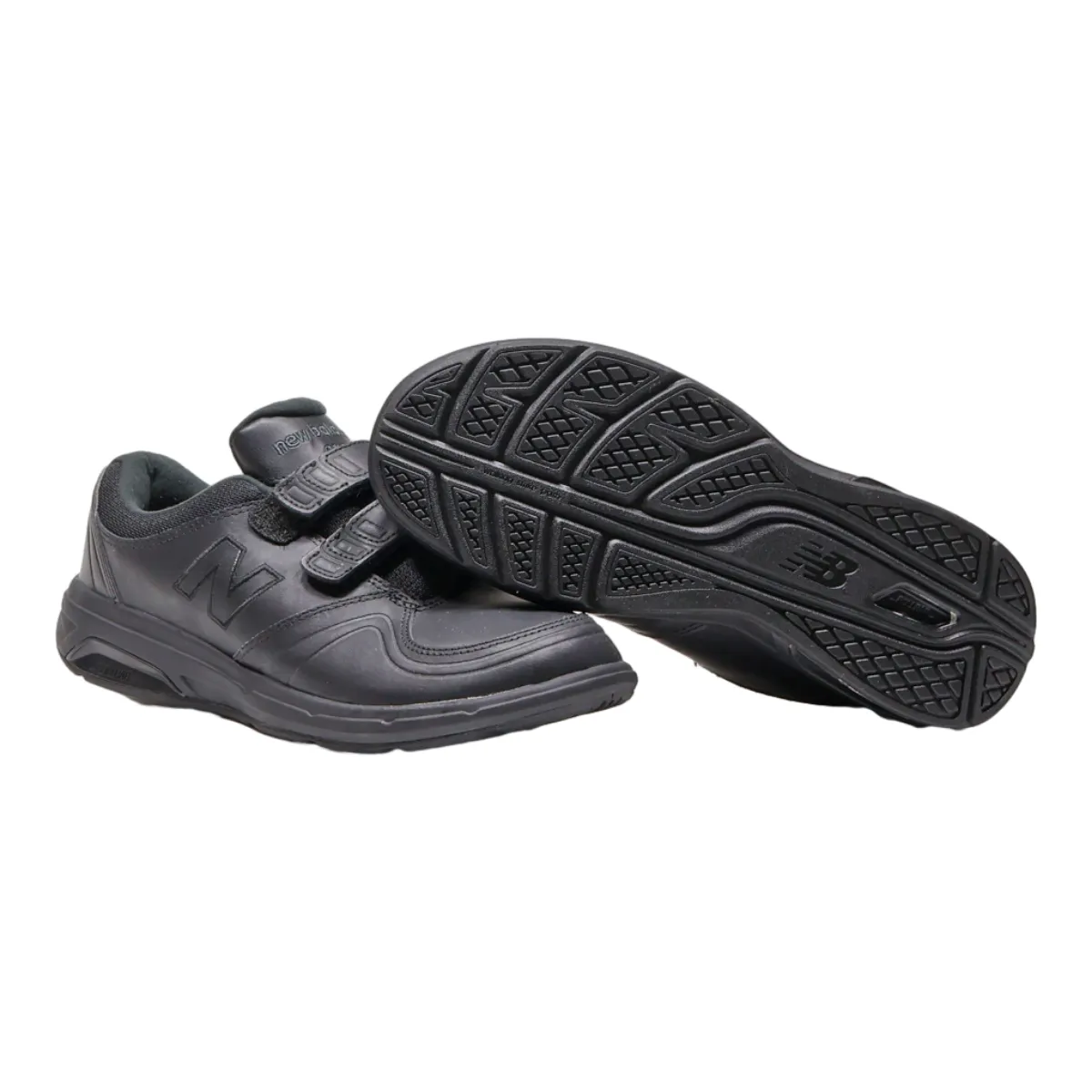 NEW BALANCE Sneaker Trainers Black Synthetic Mens UK 6.5