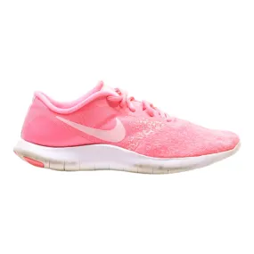 NIKE Flex Contact Sneaker Trainers Pink Synthetic Womens UK 6