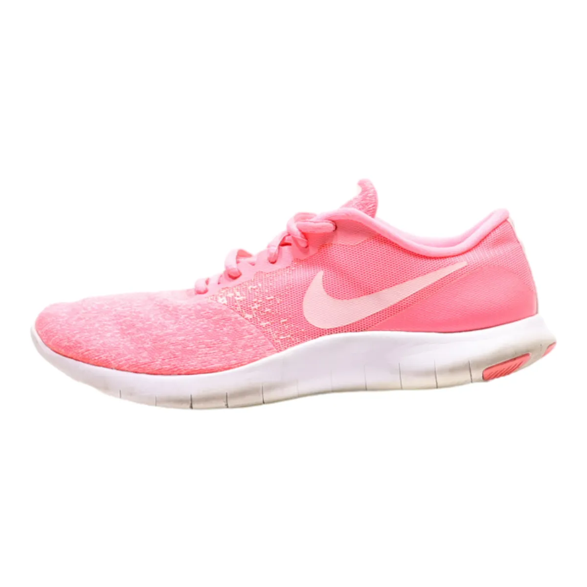 NIKE Flex Contact Sneaker Trainers Pink Synthetic Womens UK 6