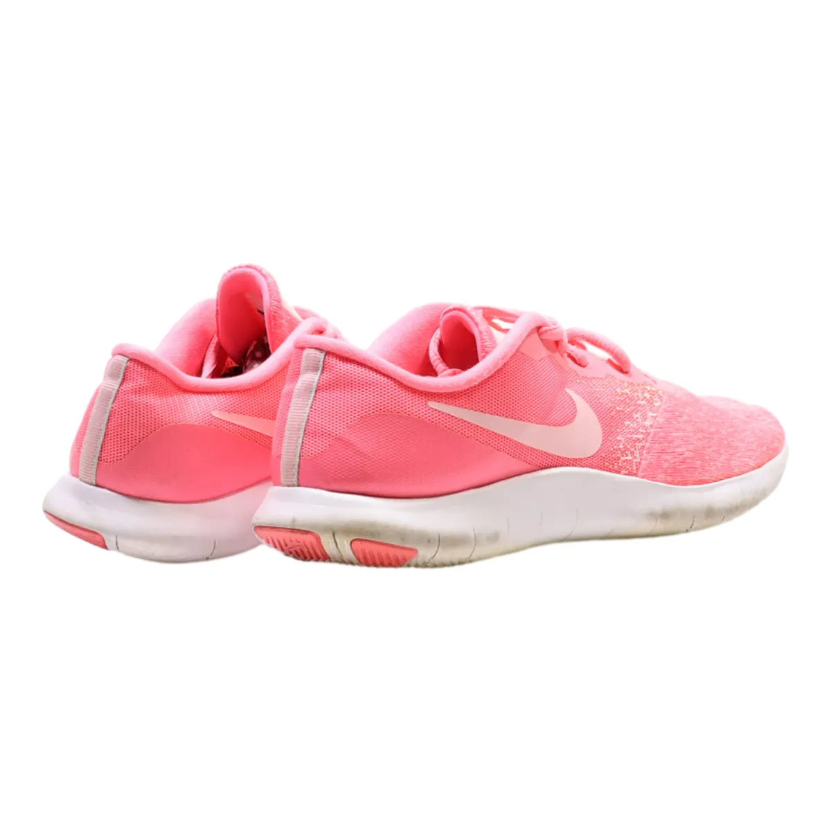 NIKE Flex Contact Sneaker Trainers Pink Synthetic Womens UK 6