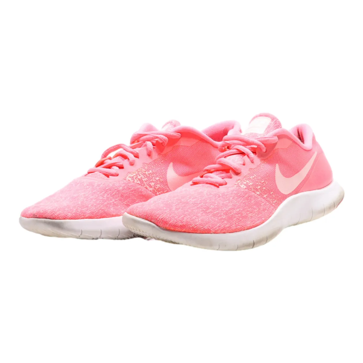 NIKE Flex Contact Sneaker Trainers Pink Synthetic Womens UK 6