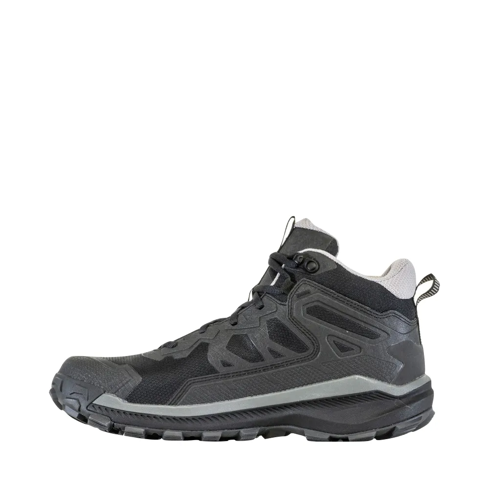 Oboz Men's Katabatic Mid Waterproof Hiker in Black Sea