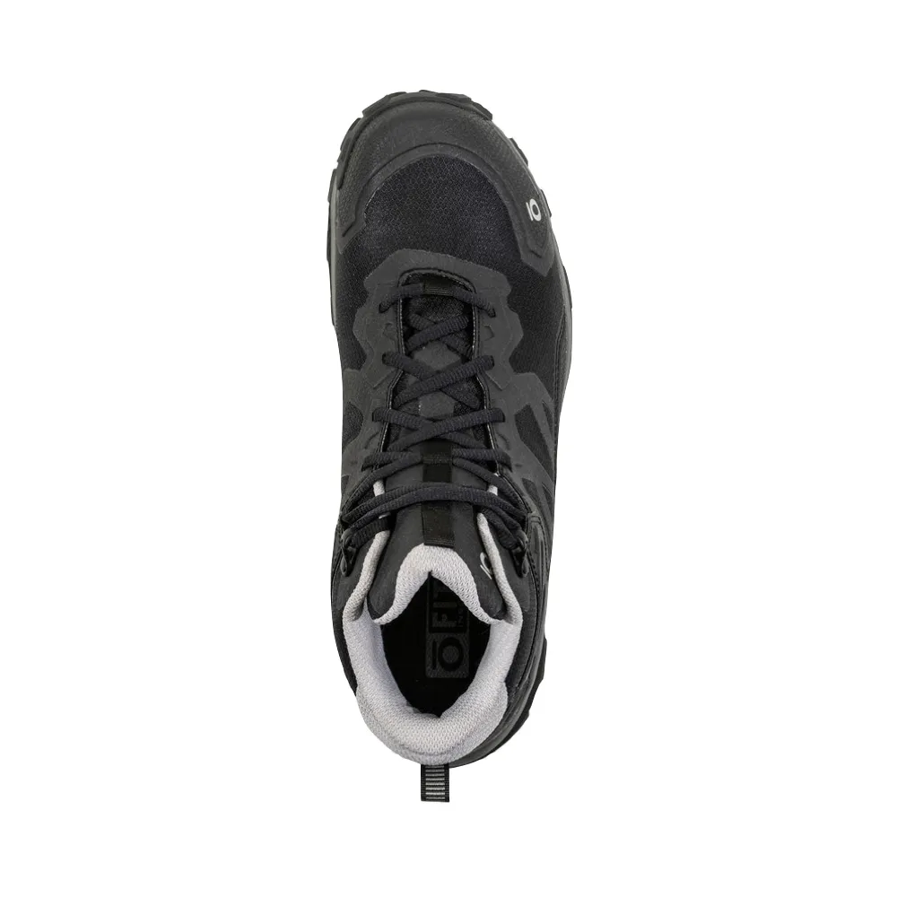 Oboz Men's Katabatic Mid Waterproof Hiker in Black Sea