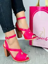 Pretty in Pink: Lace-Adorned High Heels for Elegant Impact