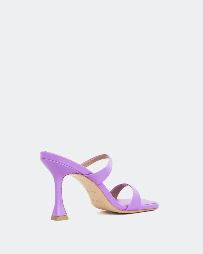 Pyramid, Purple Leather/Cuir  Violet