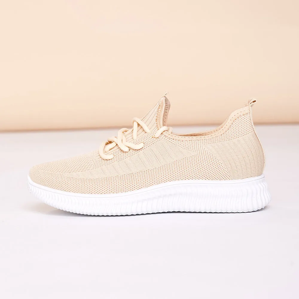 Rea Trainers (Beige)