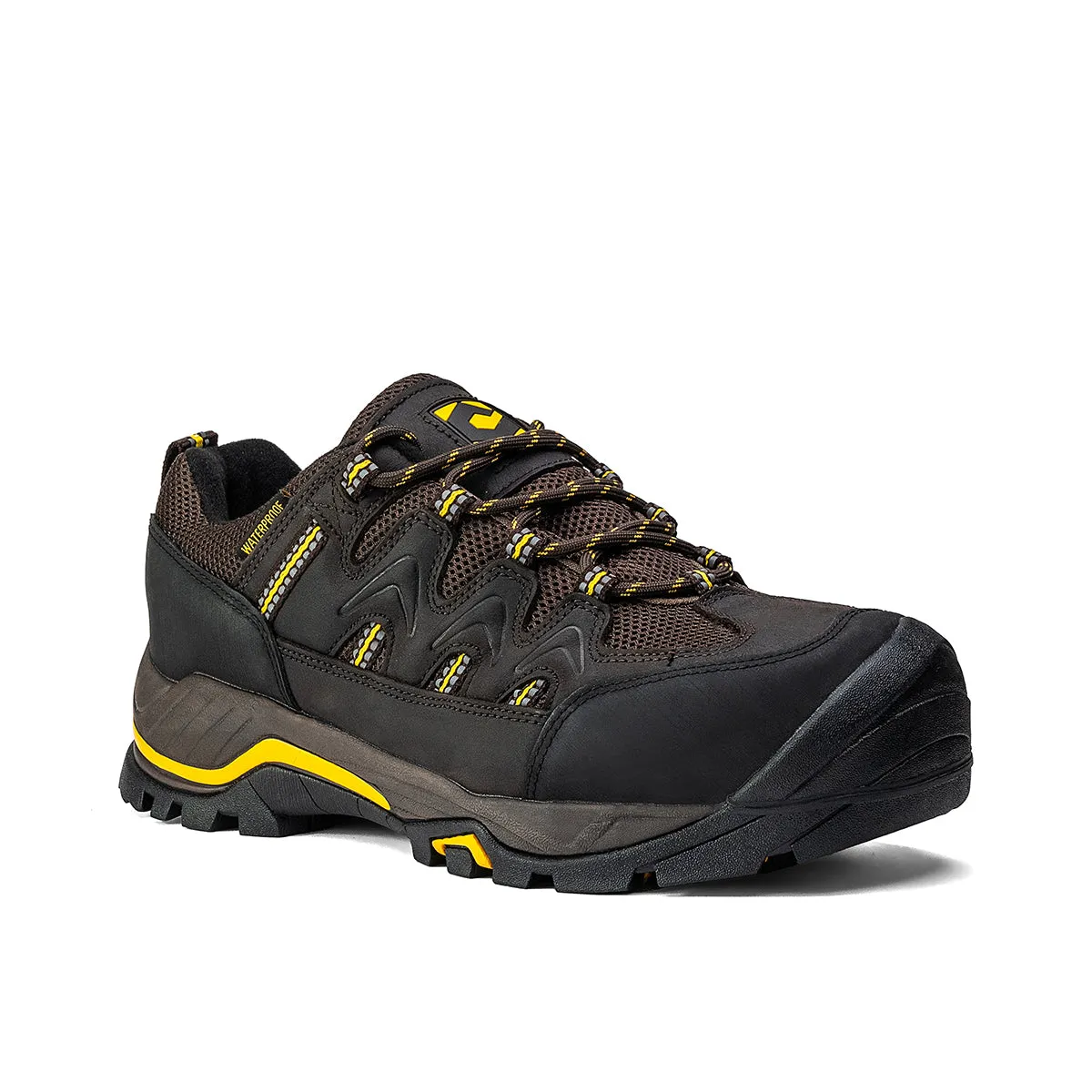 Sierra Low Composite Toe Waterproof Hiker Boot – Brown