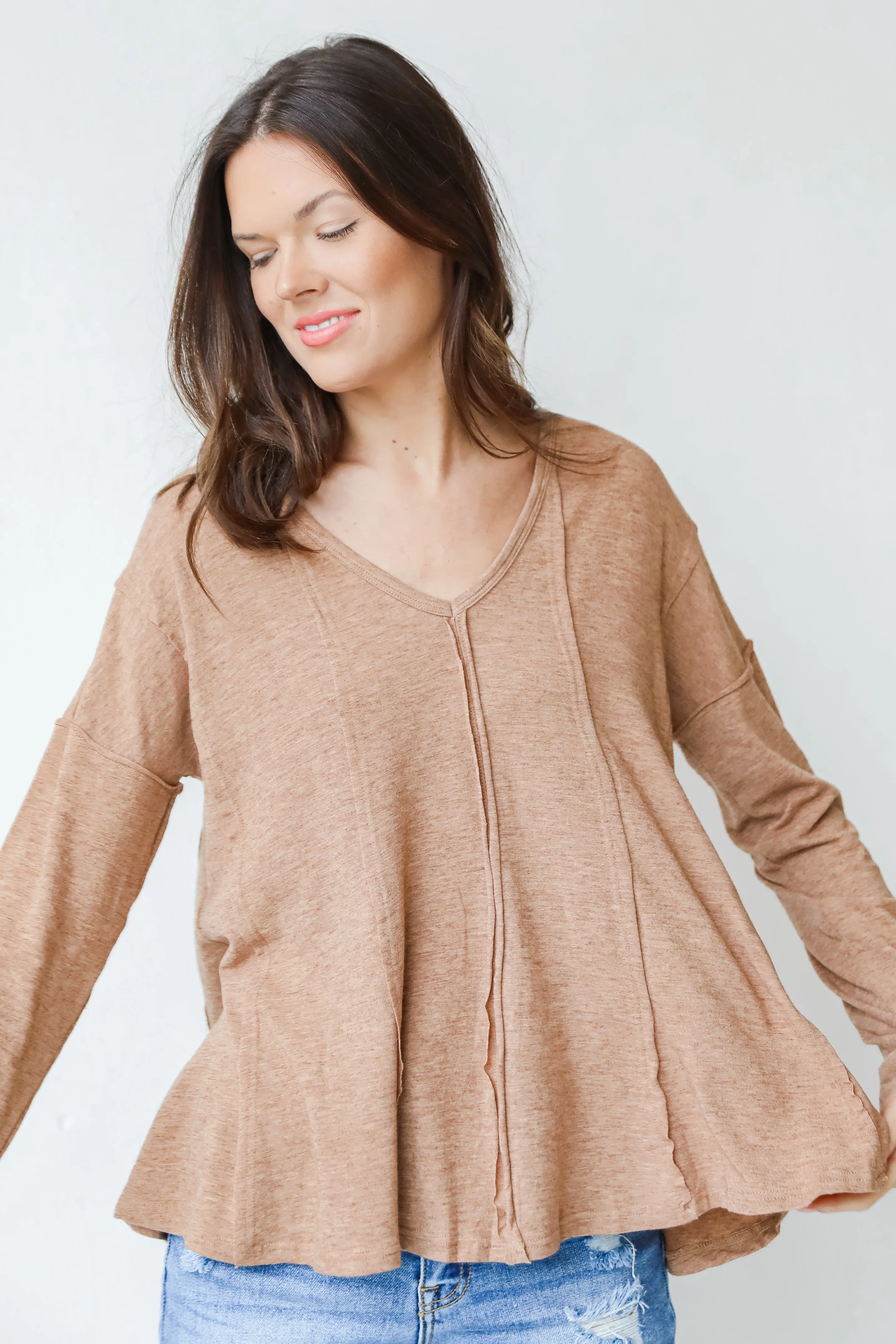 Skip To The Good Part Jersey Knit Top