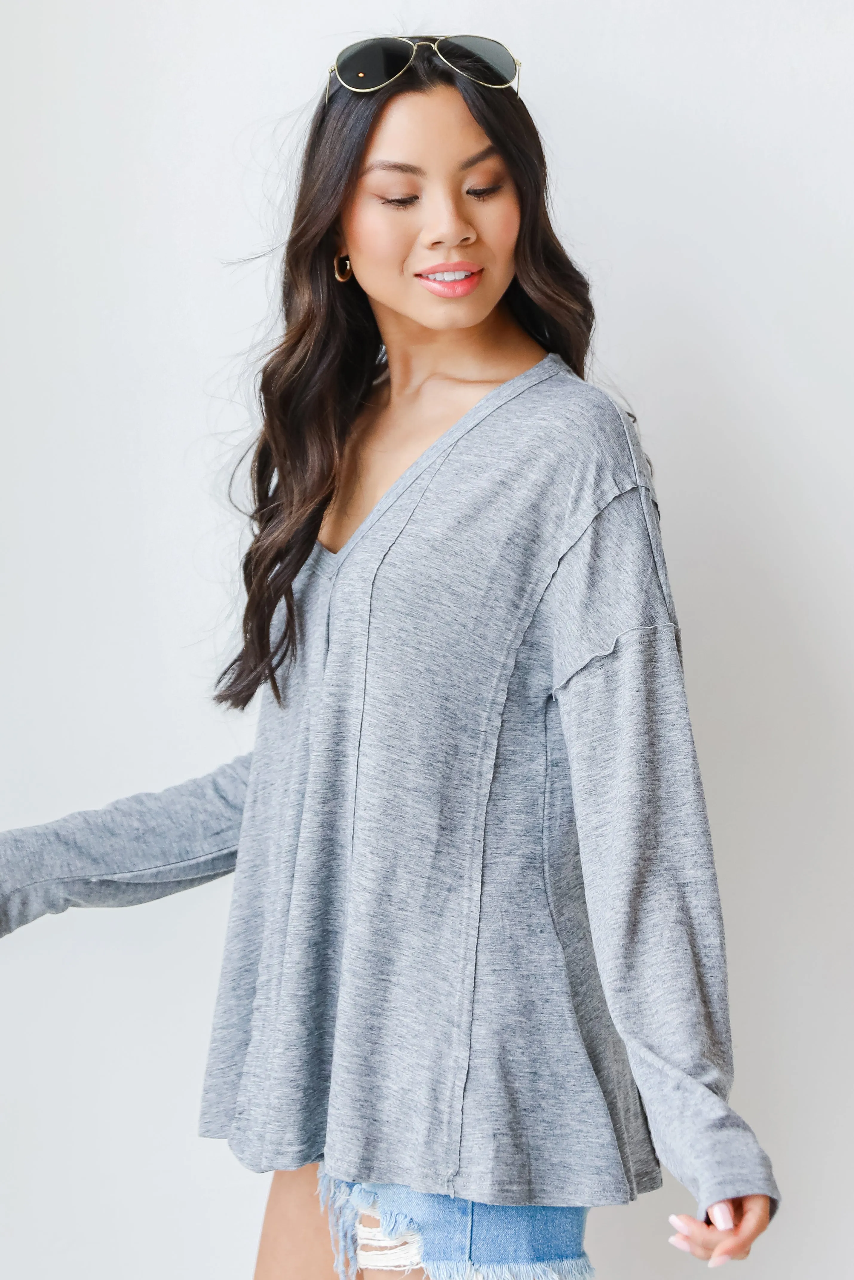 Skip To The Good Part Jersey Knit Top