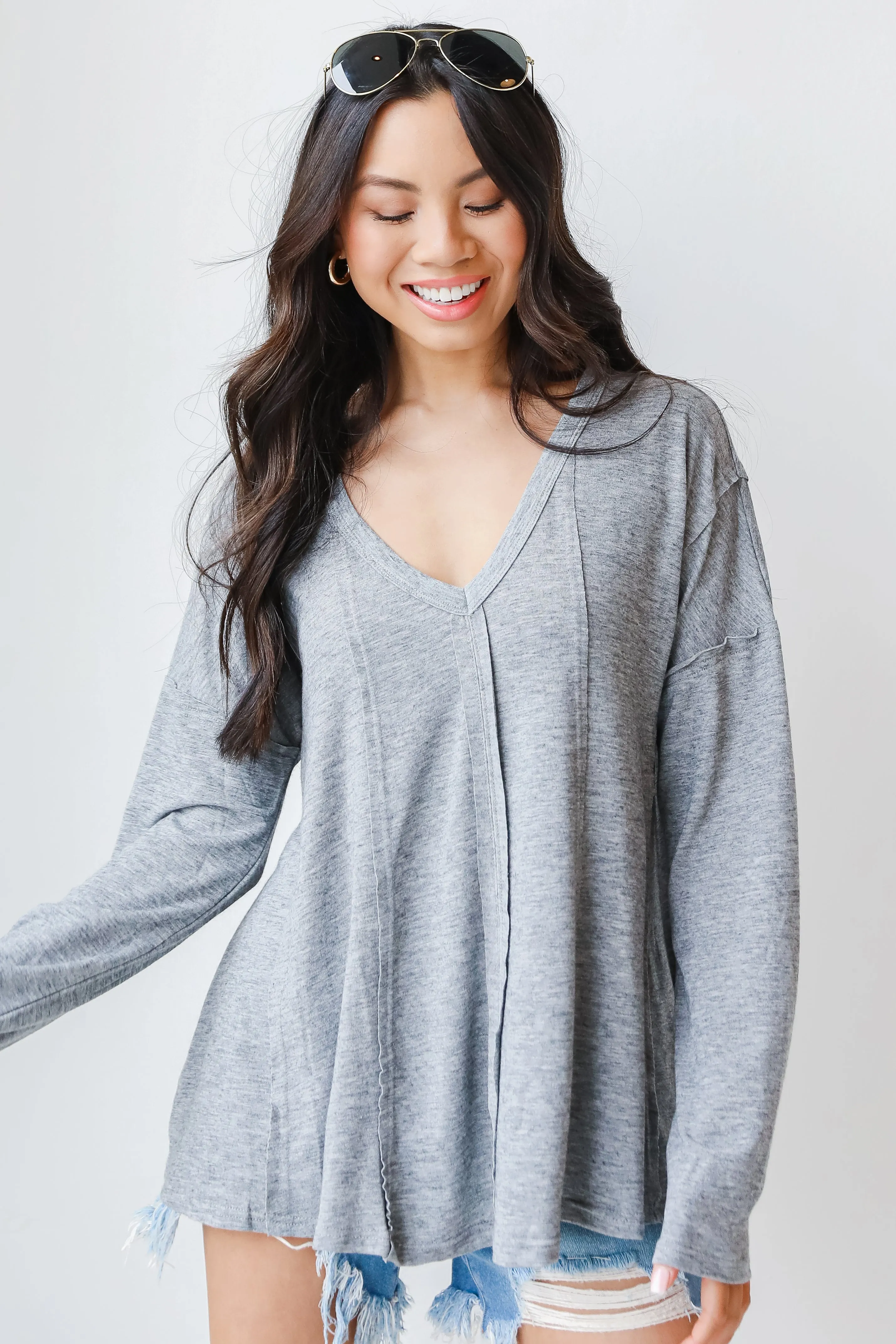 Skip To The Good Part Jersey Knit Top