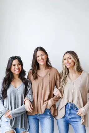 Skip To The Good Part Jersey Knit Top