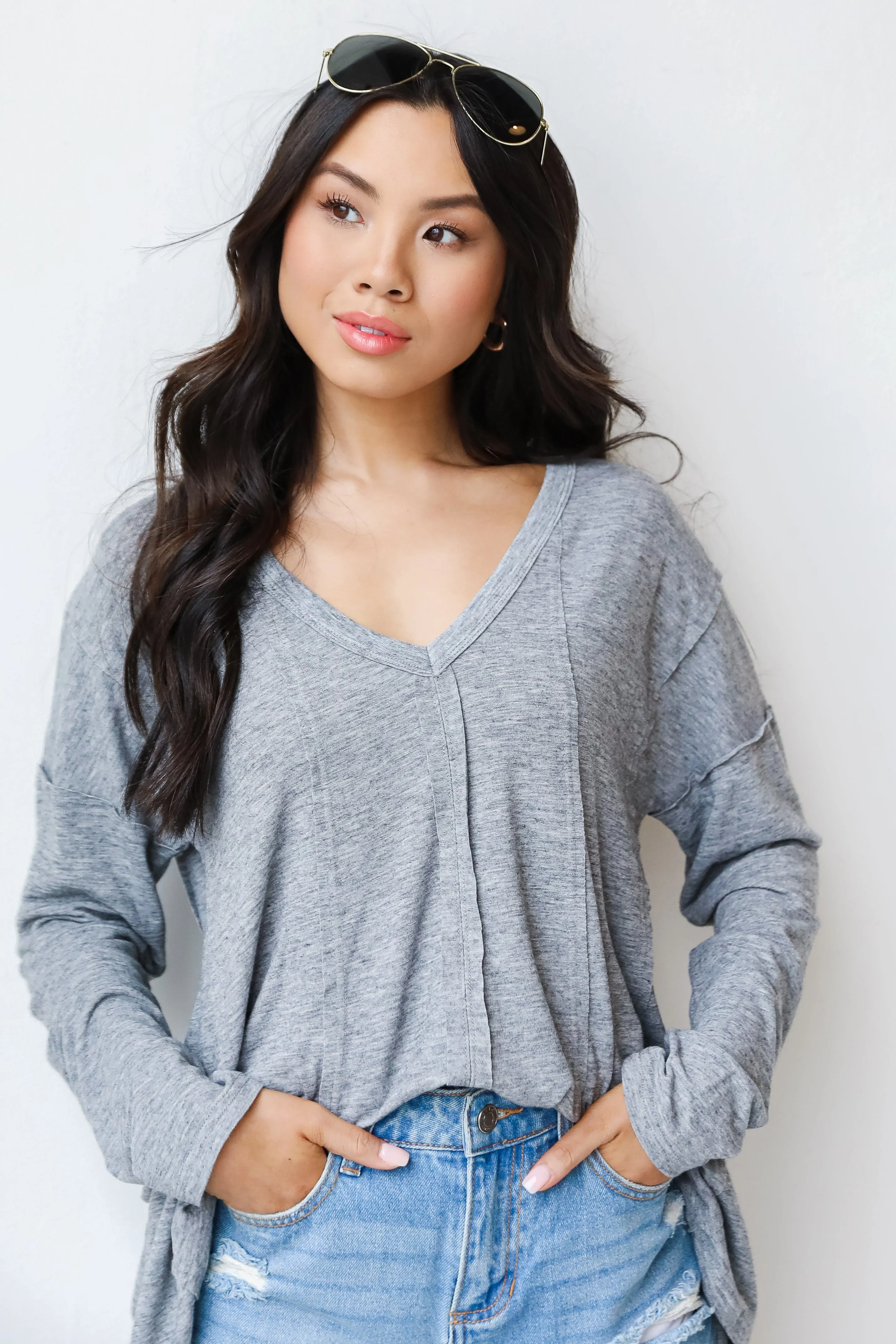 Skip To The Good Part Jersey Knit Top