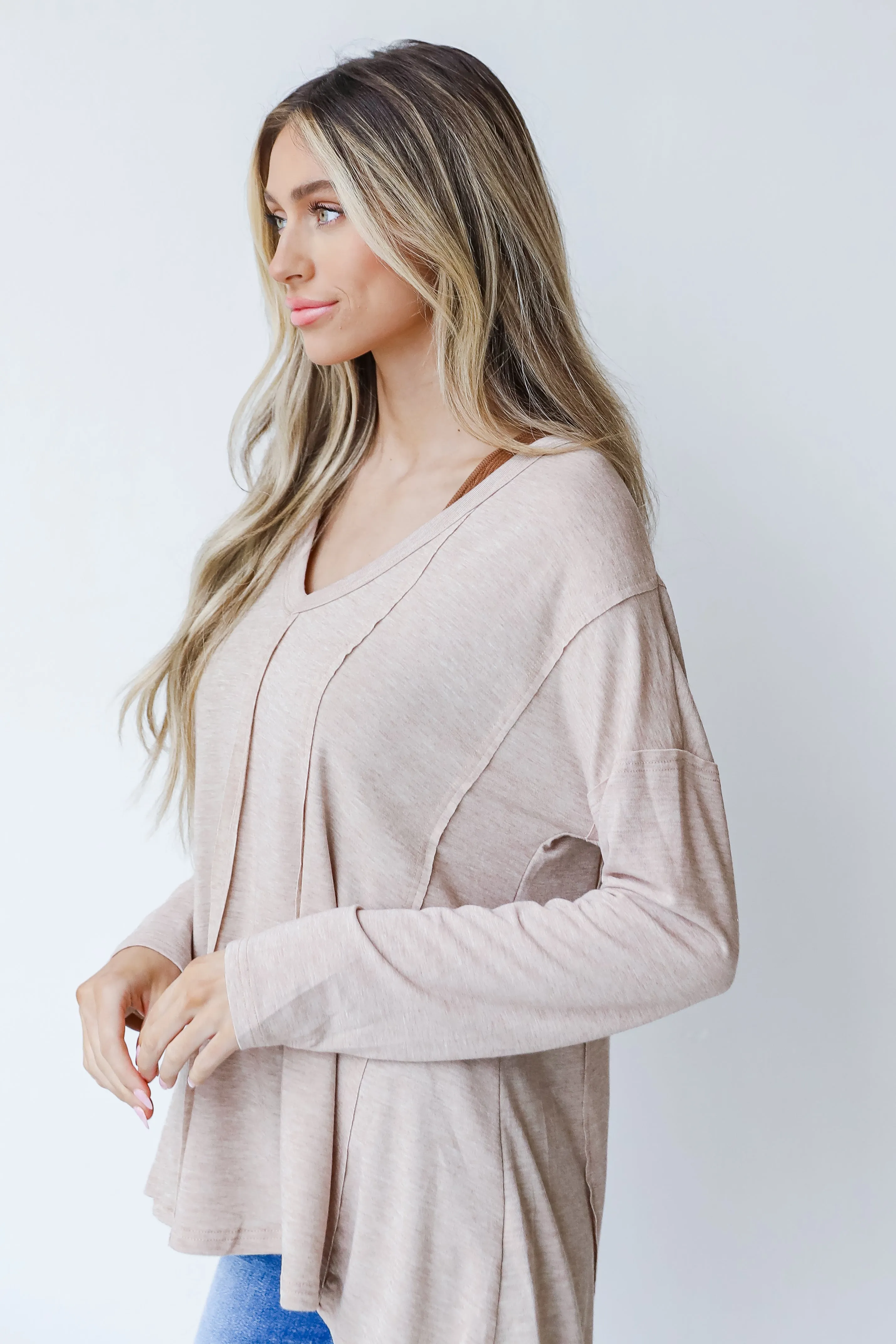 Skip To The Good Part Jersey Knit Top