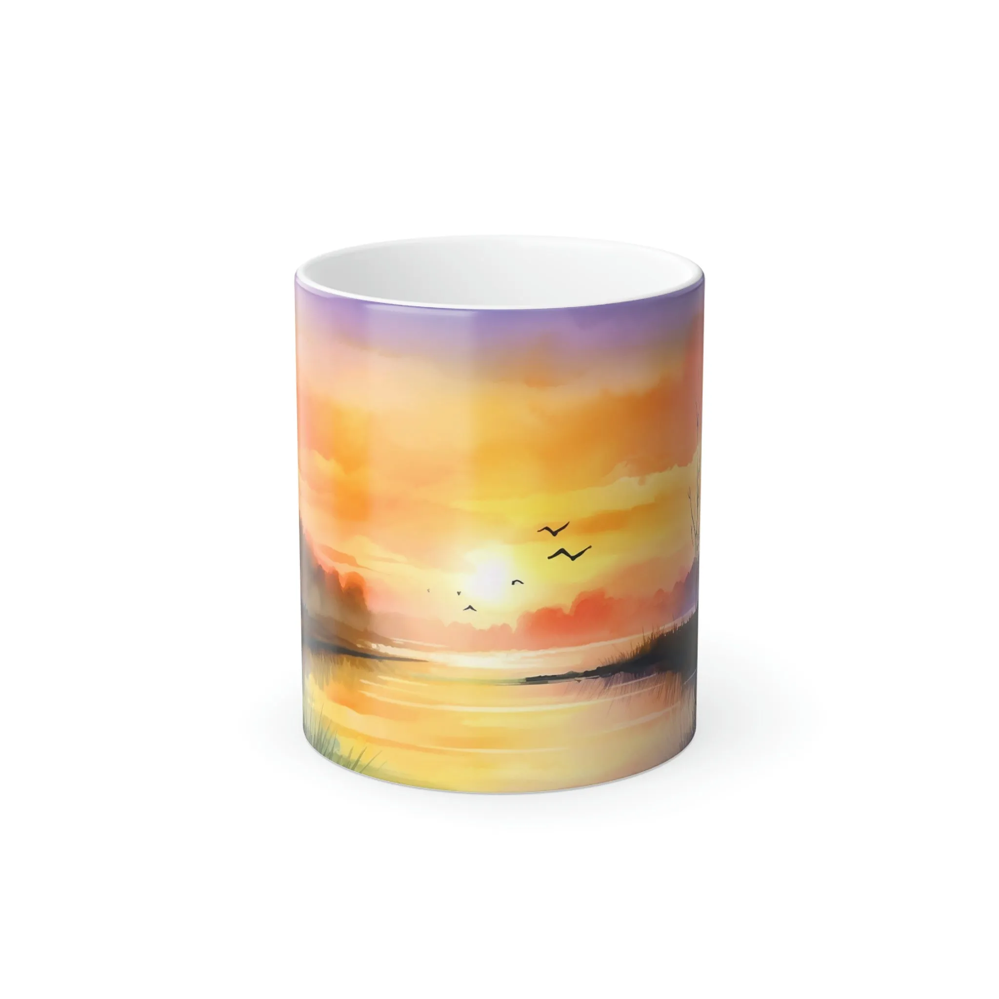 Sunrise Mornings Mug - Perfect Gift for the Camper, Hiker, Lake House or as a House Warming Present