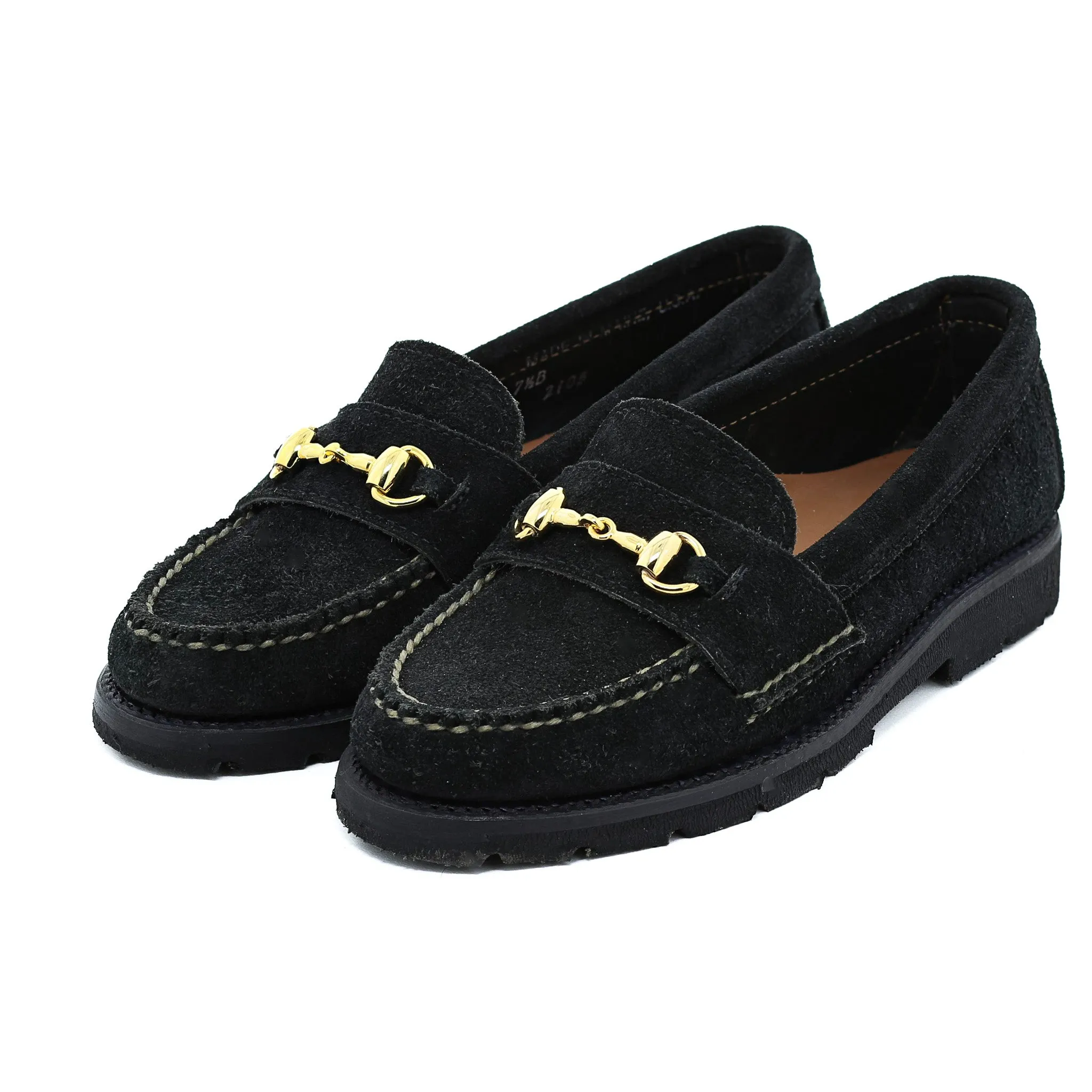 Women's Horsebit Loafer LH - Black Orion Fleshout